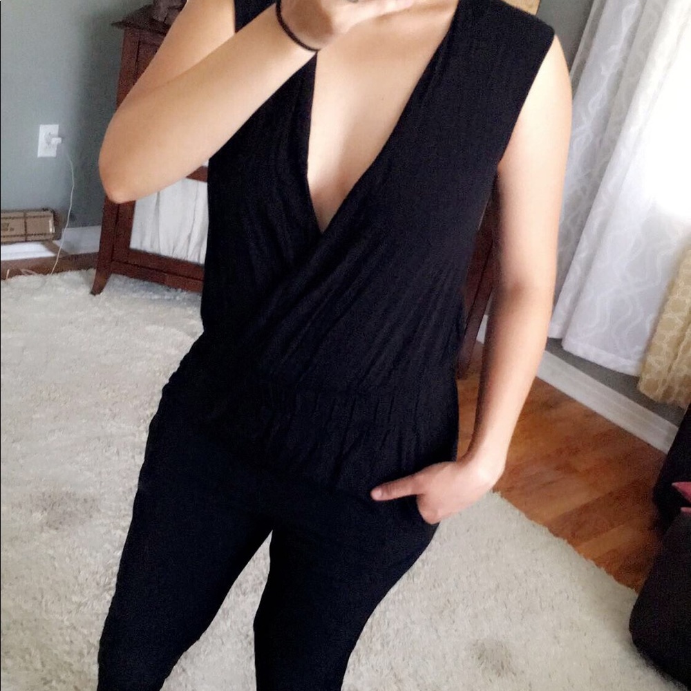 Black jumpsuit/romper size M